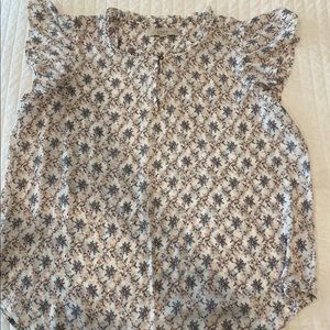 LOFT Cap Sleeve Blouse